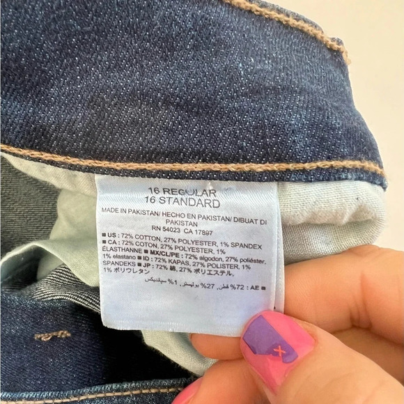 Old Navy Womens Flare Jeans Light Wash Cotton Denim Mid Rise Size 16 NWOT - Picture 10 of 10